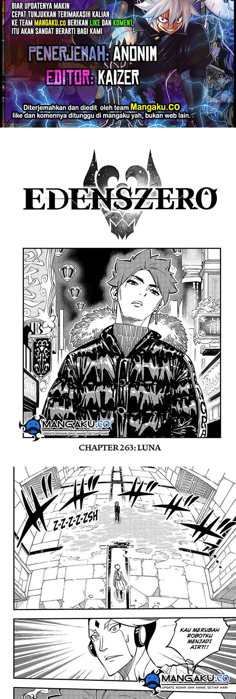 Eden’s Zero Chapter 263